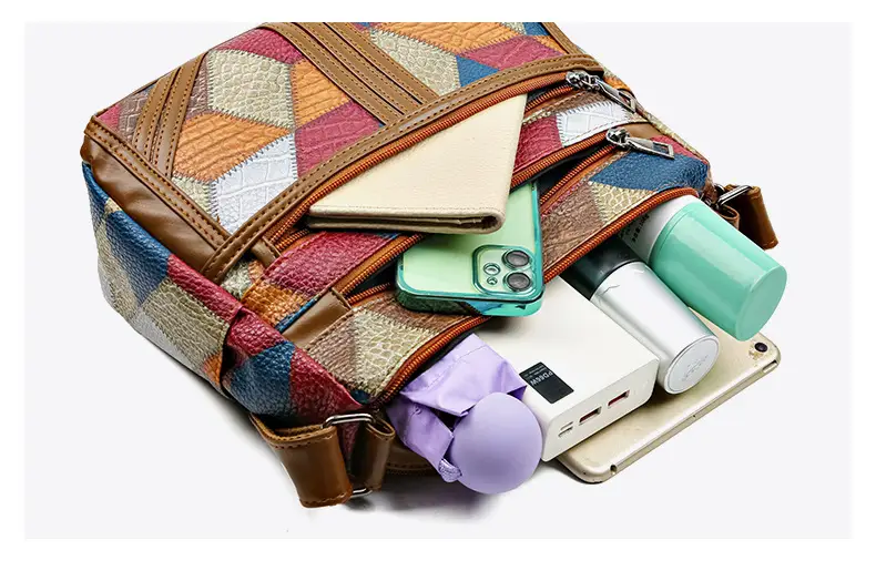 New Middle-Aged Crossbody Women's Bag with Multi-Pockets — feature 30