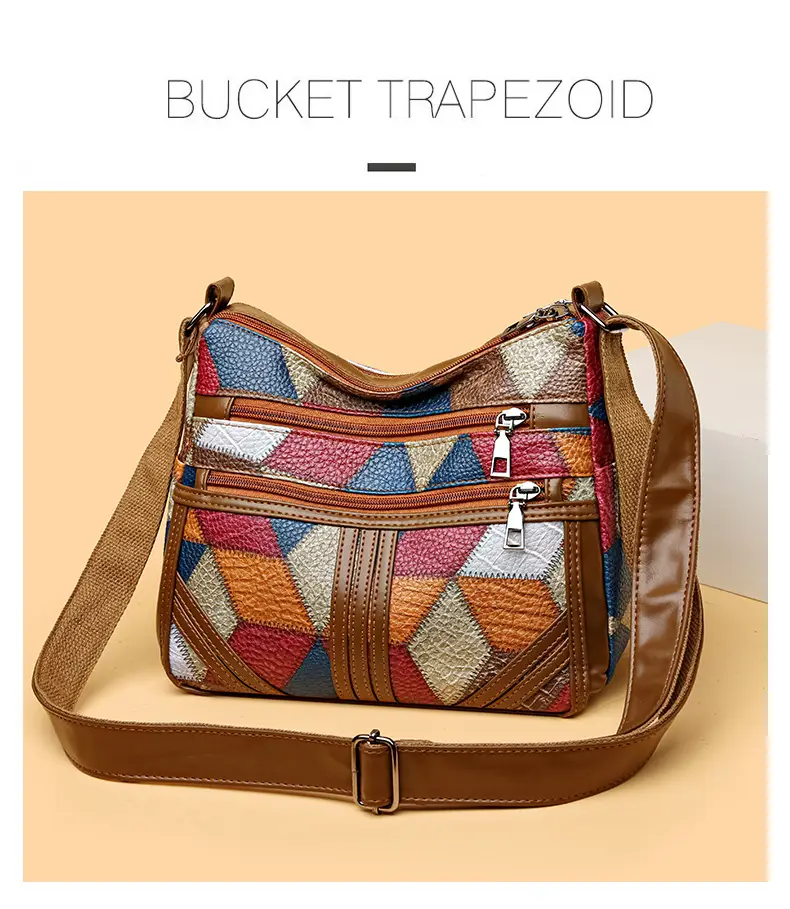 New Middle-Aged Crossbody Women's Bag with Multi-Pockets — feature 4