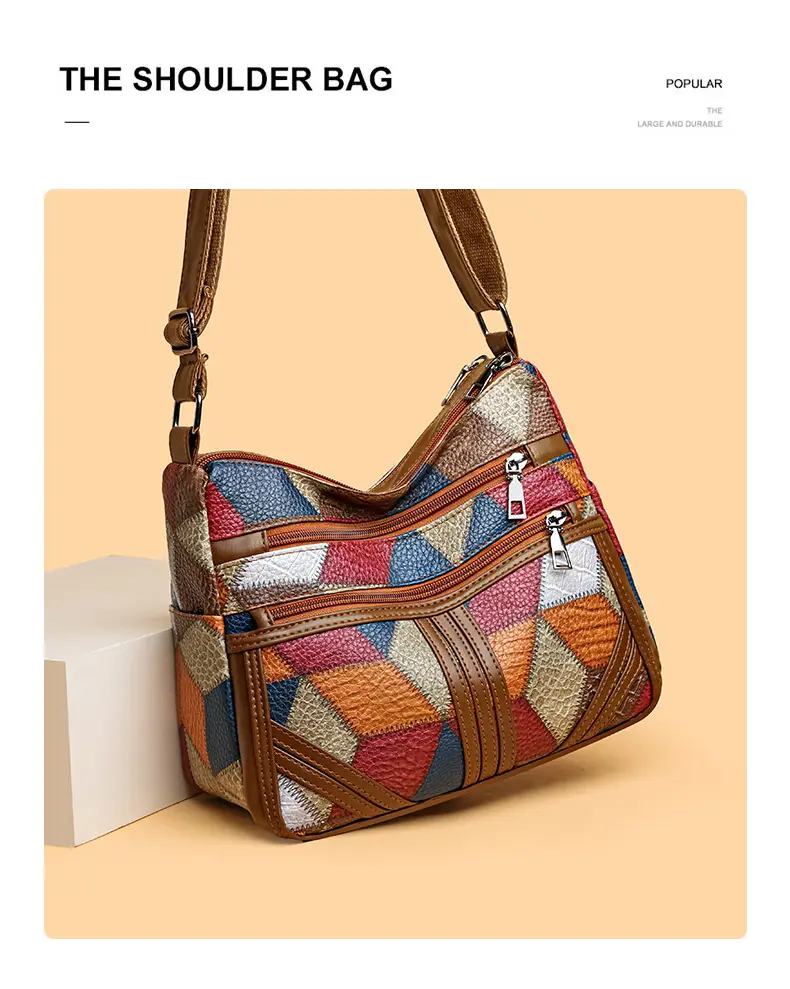 New Middle-Aged Crossbody Women's Bag with Multi-Pockets — feature 8