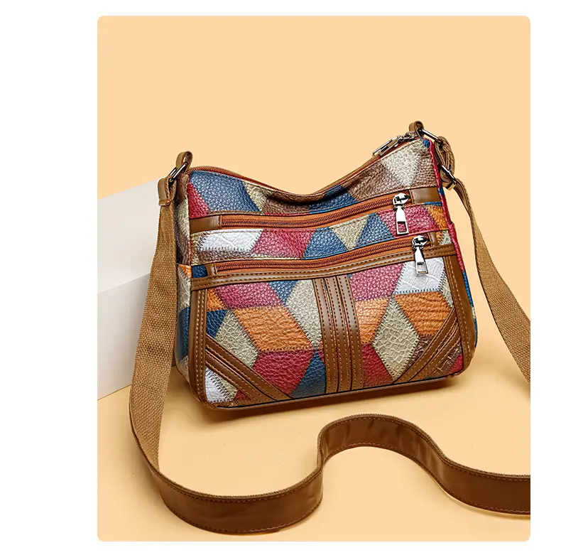 New Middle-Aged Crossbody Women's Bag with Multi-Pockets — feature 9
