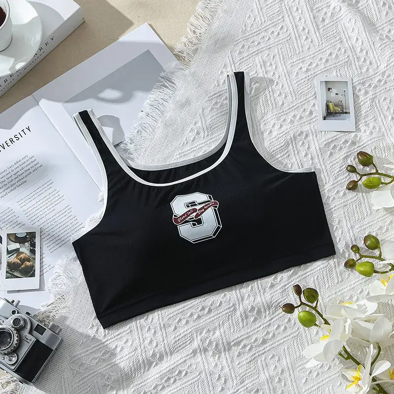 Spice Logo Back Sports Bra Black Breathable — feature 8