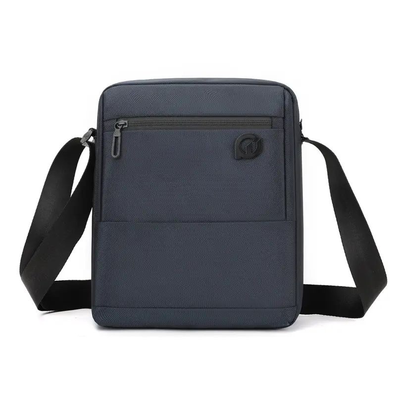 Men's Waterproof Korean Style Crossbody Bag Blue - Image 3