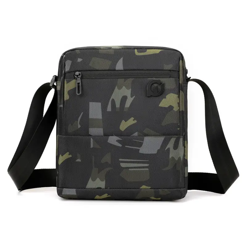Men's Waterproof Korean Style Crossbody Bag Blue - Image 5
