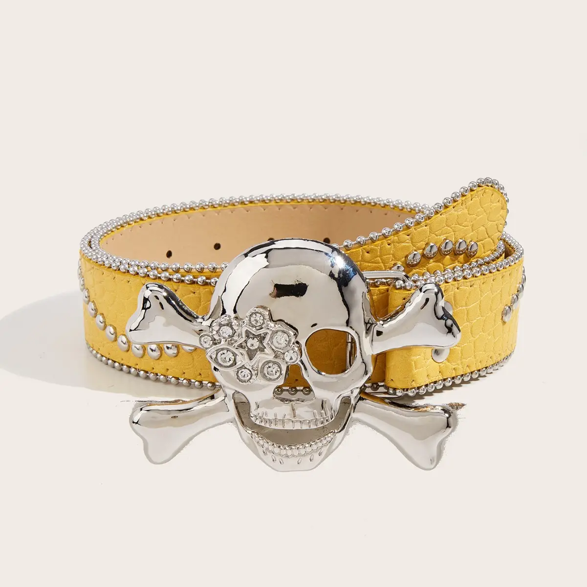 2024 Skull Metal Belt for Youth Punk Style - Image 9