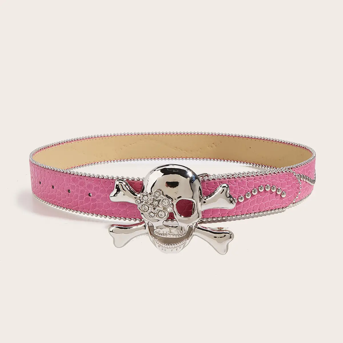 2024 Skull Metal Belt for Youth Punk Style - Image 2