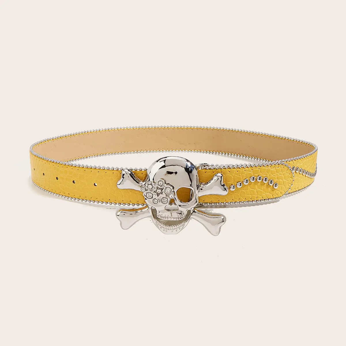 2024 Skull Metal Belt for Youth Punk Style - Image 3