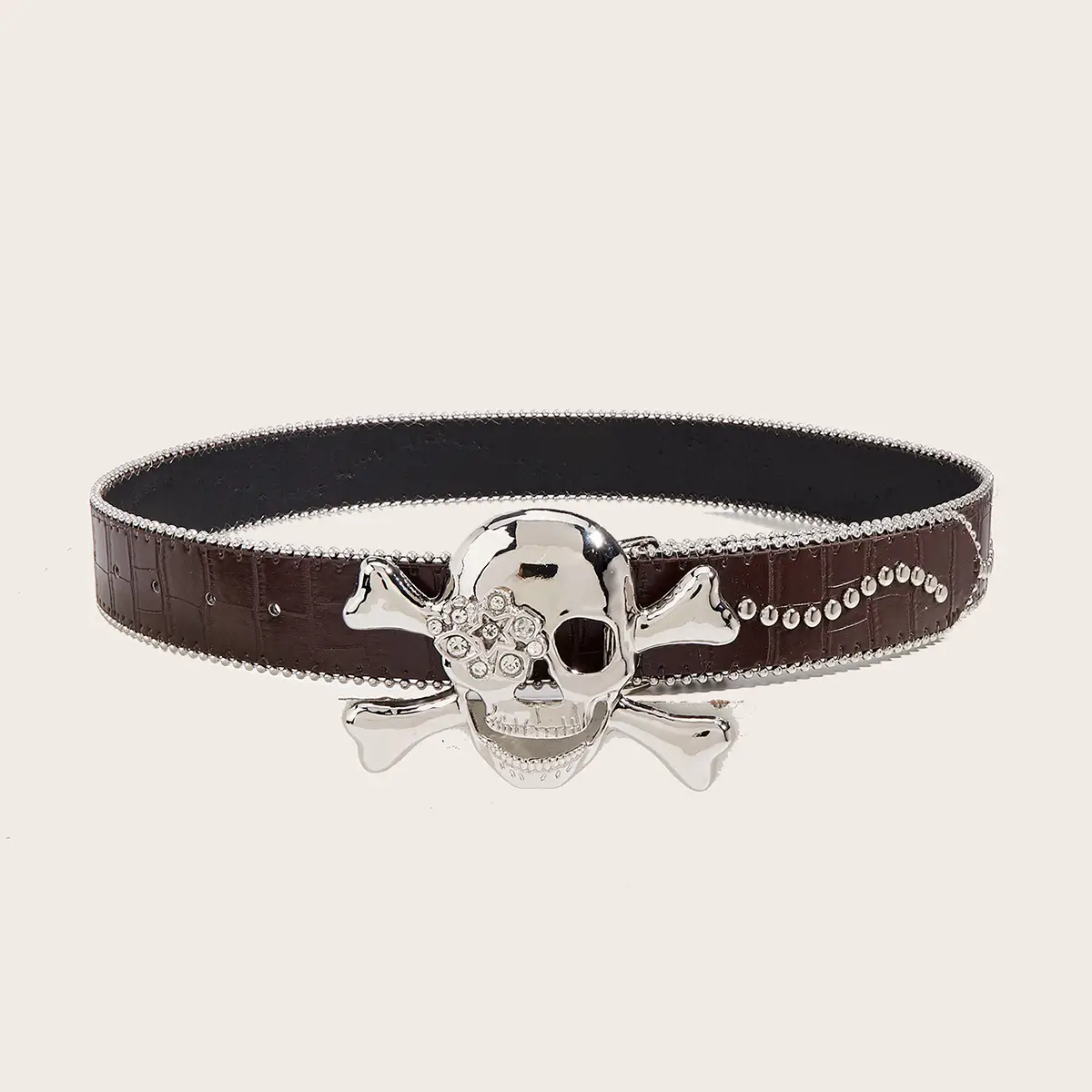 2024 Skull Metal Belt for Youth Punk Style - Image 4