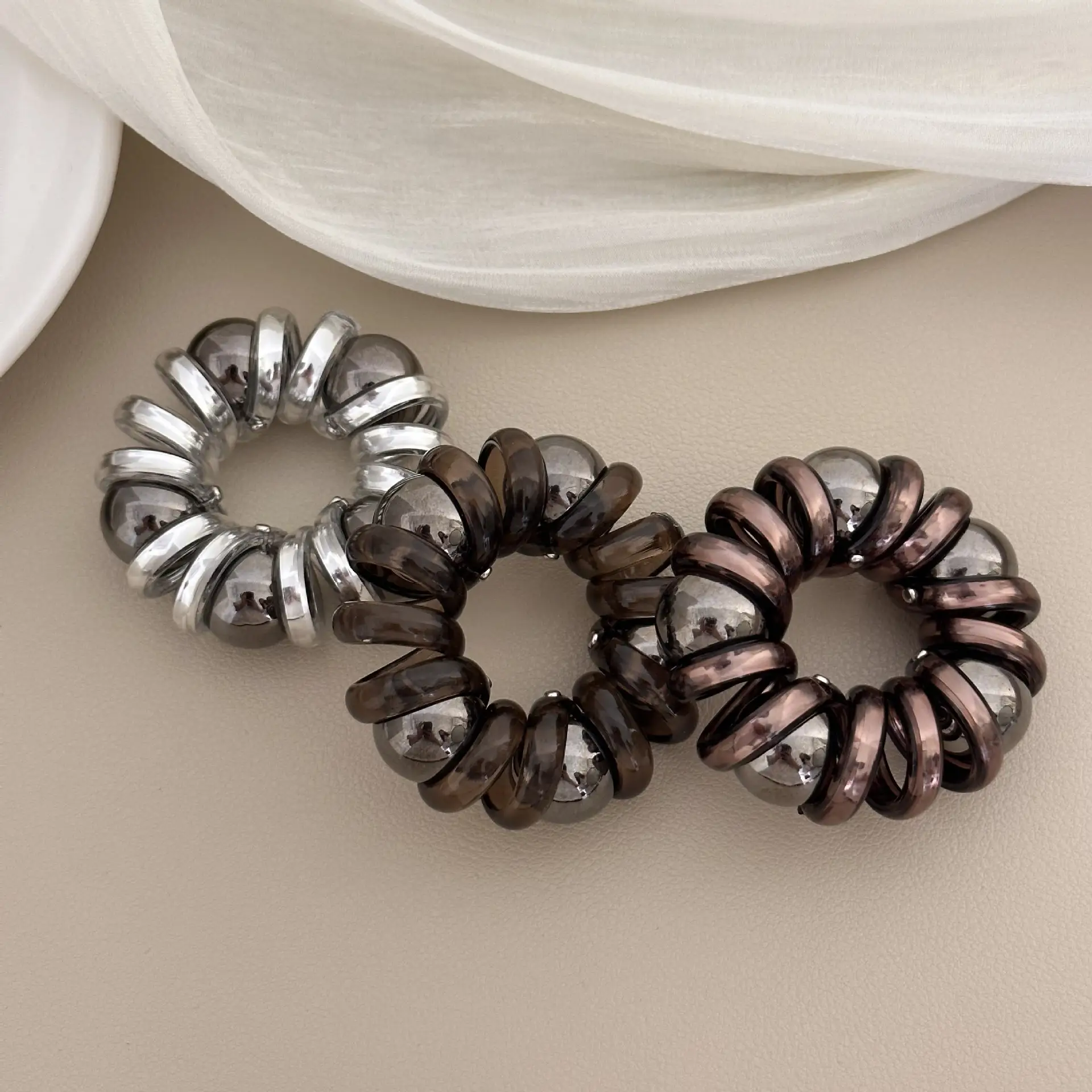 Pearl Hair Ring for Women with Pearl Accessories - Image 4