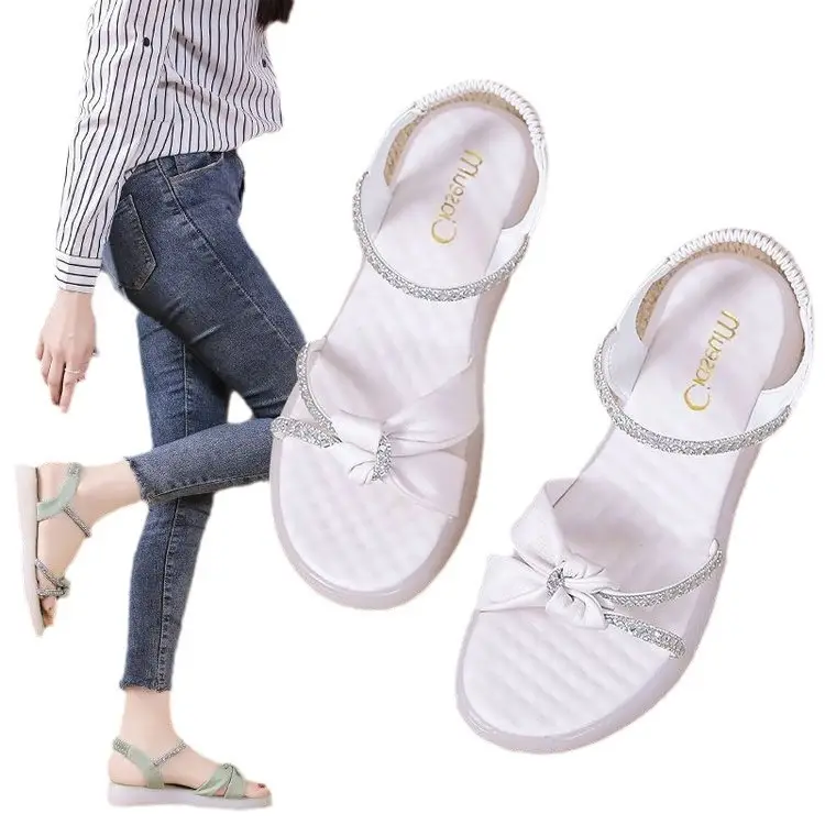 2023 Summer Rhinestone Fairy-Style Sandals for Women - Image 7