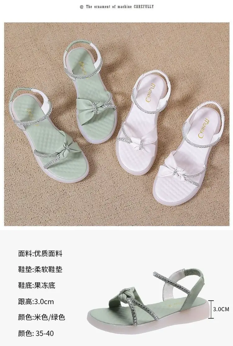 2023 Summer Rhinestone Fairy-Style Sandals for Women — feature 3