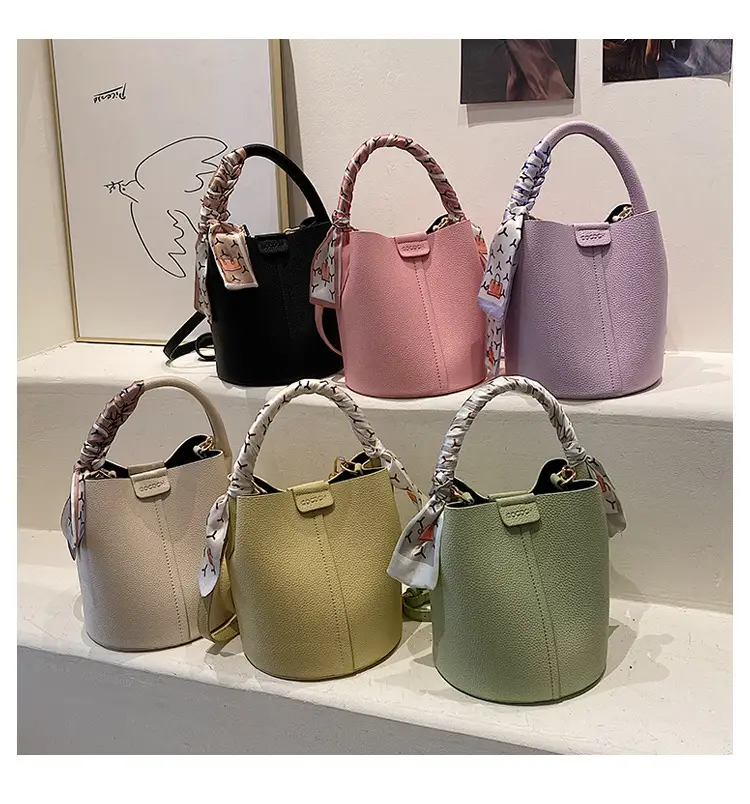 Women's Silk Textured Shoulder Crossbody Bag Beige Spring 2025 — feature 1