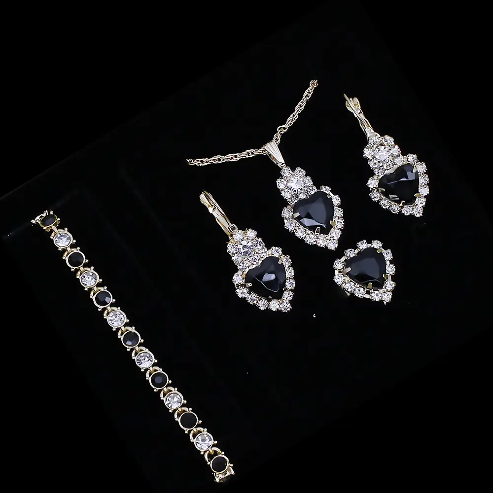 Cross-Bracelet Luminous Crystal Women's Watch Set 5PCS — feature 10