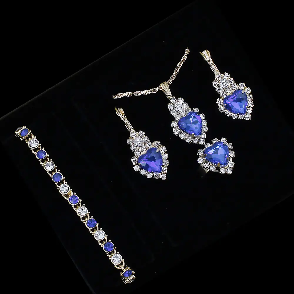 Cross-Bracelet Luminous Crystal Women's Watch Set 5PCS — feature 11