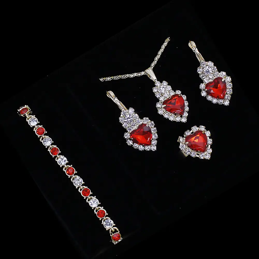 Cross-Bracelet Luminous Crystal Women's Watch Set 5PCS — feature 12