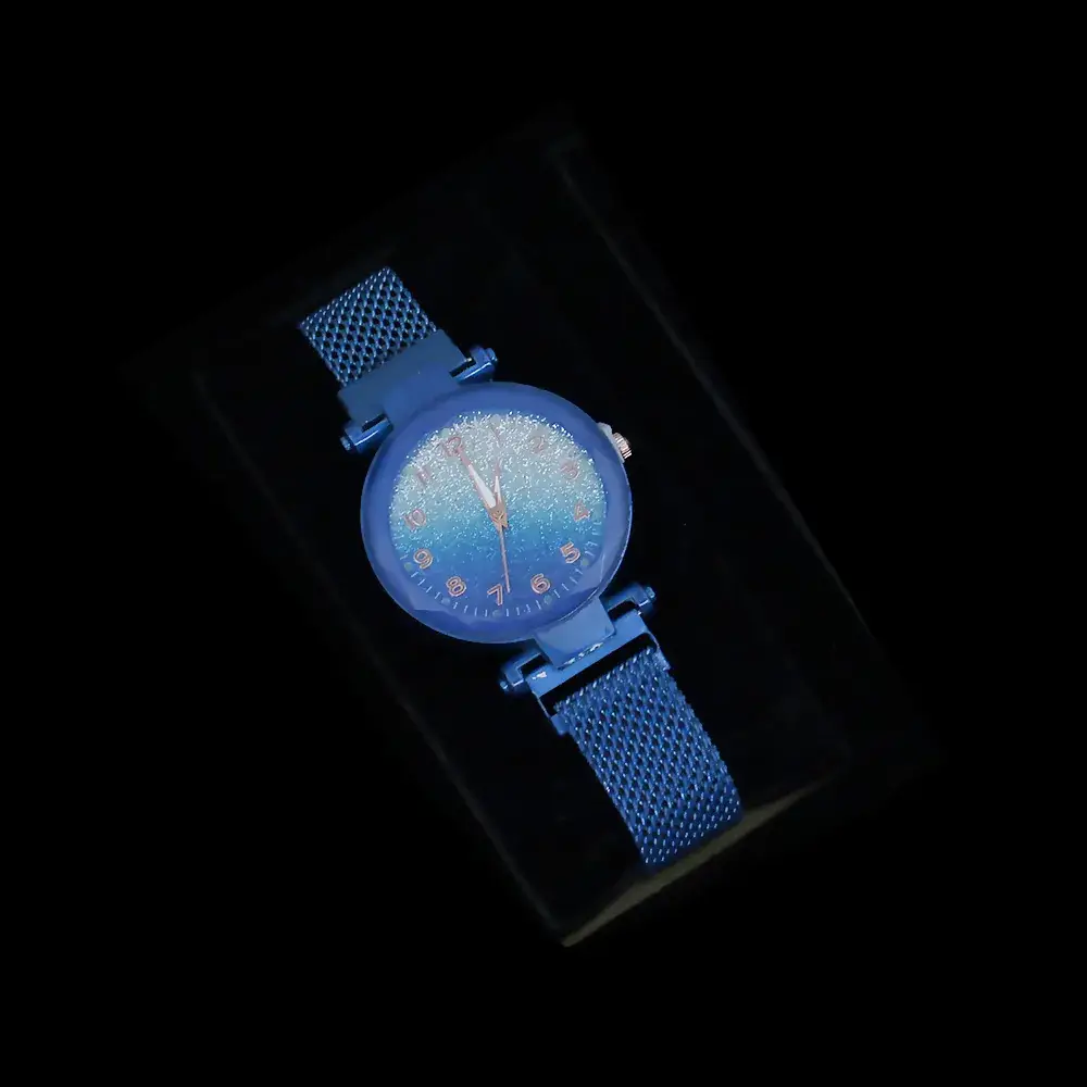 Cross-Bracelet Luminous Crystal Women's Watch Set 5PCS