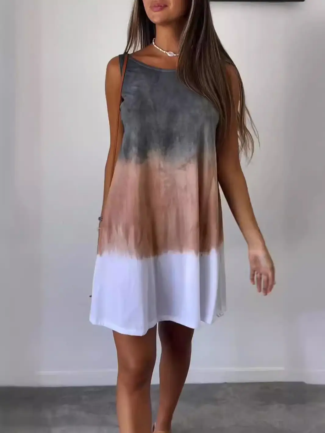 2024 Tie-Dye Sleeveless Summer Dress for Women - Image 7