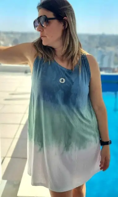 2024 Tie-Dye Sleeveless Summer Dress for Women — feature 2
