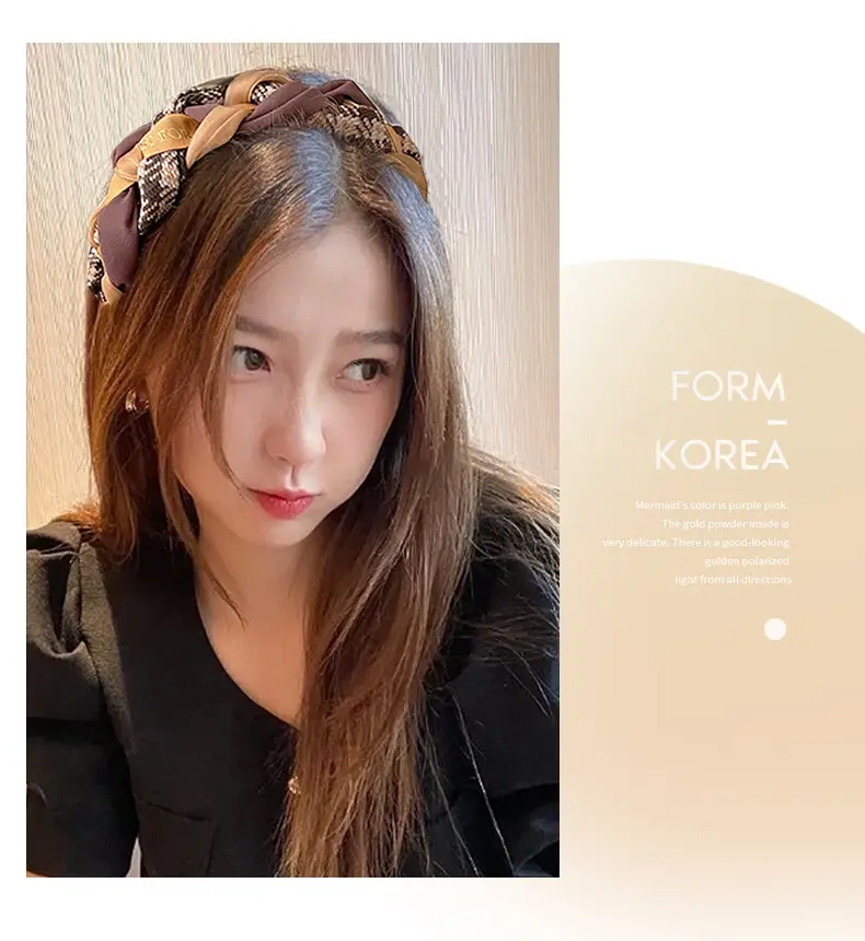Women's 2024 Hair Bands with Printed Straps — feature 5
