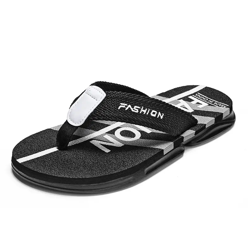 Flip-flops men's summer outdoor casual sports non-slip soft bottom flip-flops sandals for teenagers beach shoes