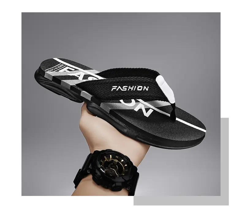 Flip-flops men's summer outdoor casual sports non-slip soft bottom flip-flops sandals for teenagers beach shoes — feature 17