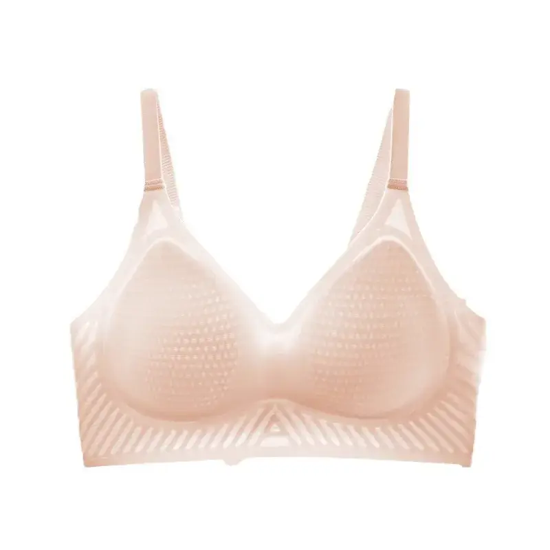 Ultra-Thin Jelly Soft Push-Up Bra No-Rims Fixed Cup - Image 10