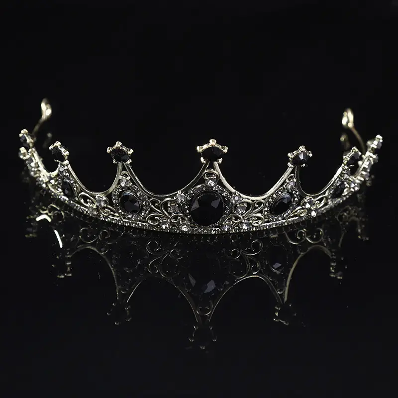 Princess Crown with Rhinestones for Wedding & Birthday - Image 4