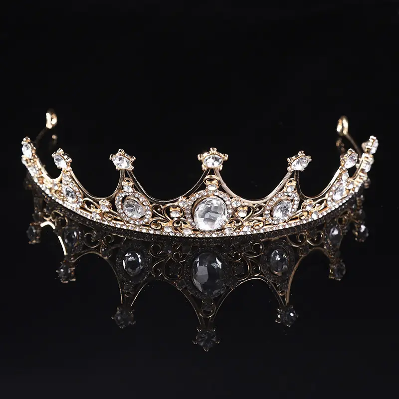 Princess Crown with Rhinestones for Wedding & Birthday — feature 2
