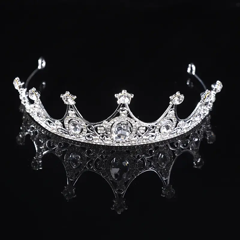 Princess Crown with Rhinestones for Wedding & Birthday — feature 5