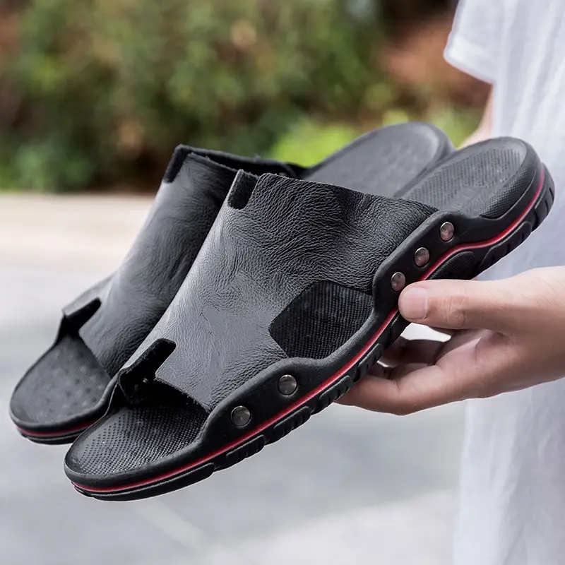 Cross-Border Large Size Men's Flip-Flops, Men's Summer New Style, Large Size Trendy Outdoor Men's Sandals