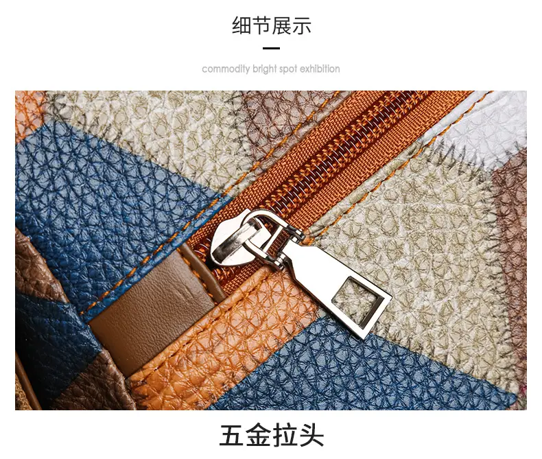 Retro Multi-Pocket Shoulder Bag for Women — feature 22