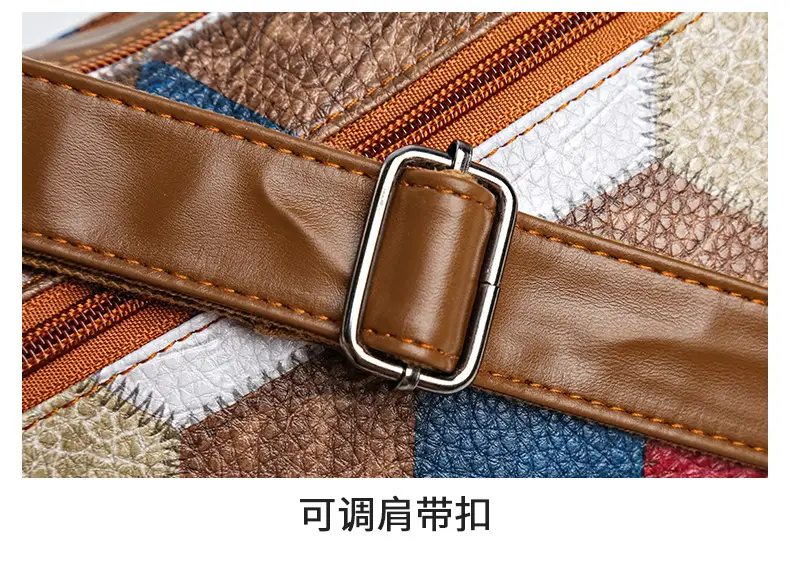 Retro Multi-Pocket Shoulder Bag for Women — feature 25