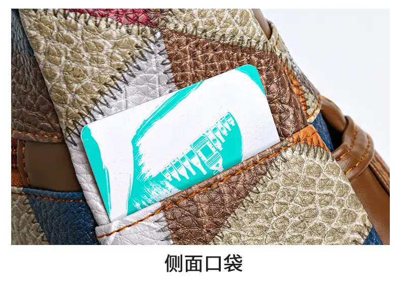 Retro Multi-Pocket Shoulder Bag for Women — feature 26