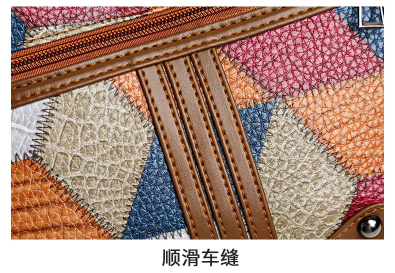 Retro Multi-Pocket Shoulder Bag for Women — feature 28