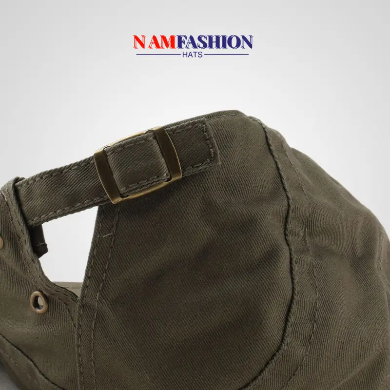 Vintage Brown Rivet Hat for Women Spring Summer Sunshade