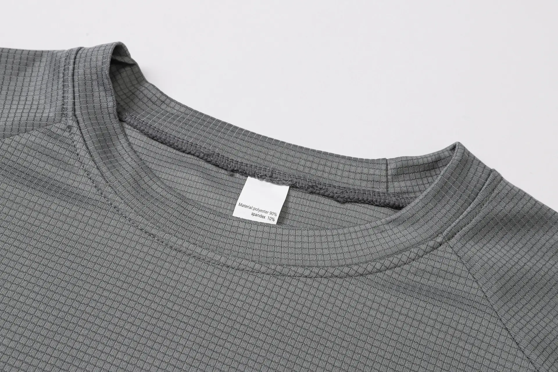 Men's Grey Ice Mesh Running T-Shirt Short Sleeve — feature 10