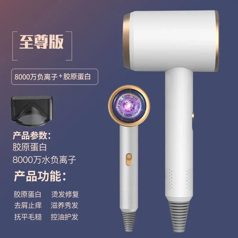 Hair Dryer with Cold & Hot Wind, Negative Ion, No Injury - Image 2