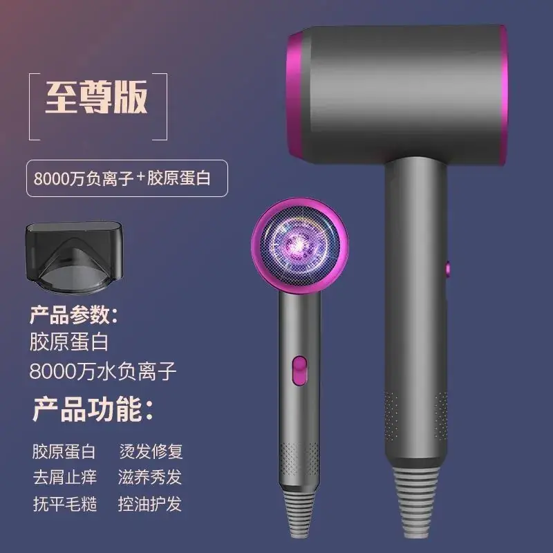 Hair Dryer with Cold & Hot Wind, Negative Ion, No Injury - Image 3