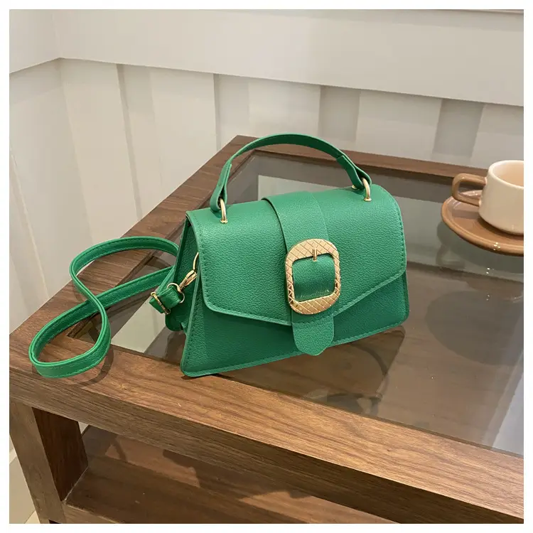 Korean Fashion Brown Leather Crossbody Bag for Women — feature 10