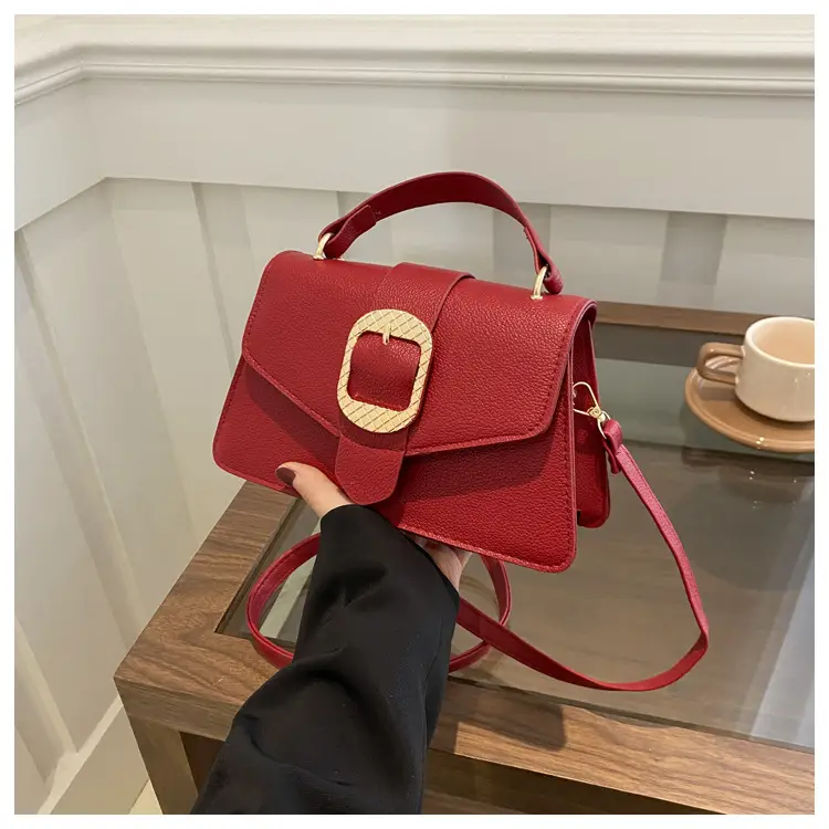 Korean Fashion Brown Leather Crossbody Bag for Women — feature 15