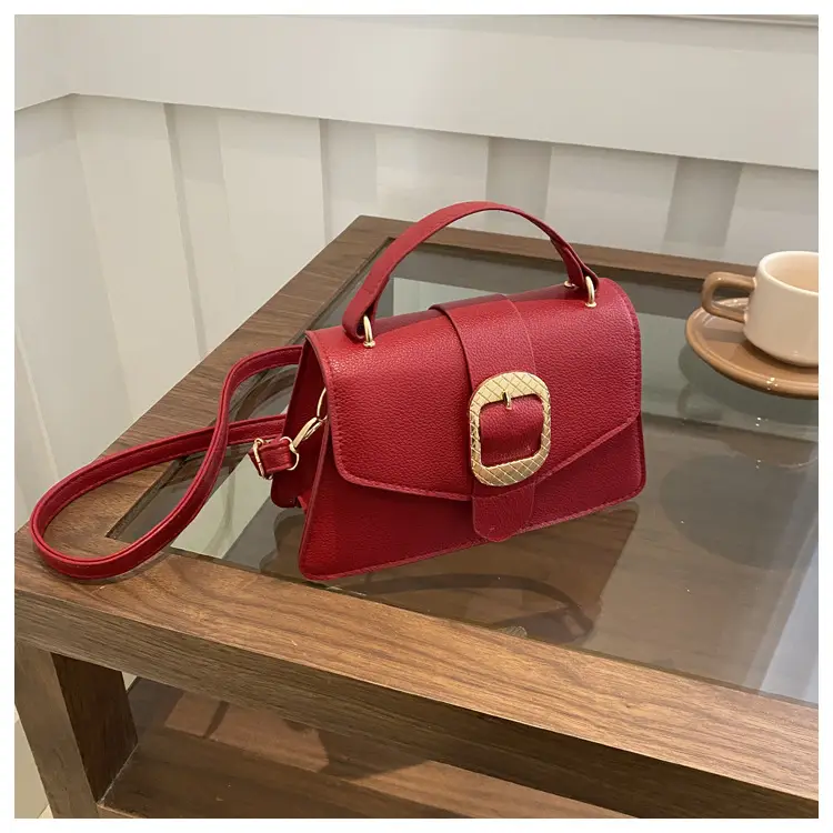 Korean Fashion Brown Leather Crossbody Bag for Women — feature 16