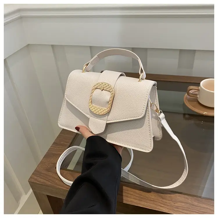 Korean Fashion Brown Leather Crossbody Bag for Women — feature 17