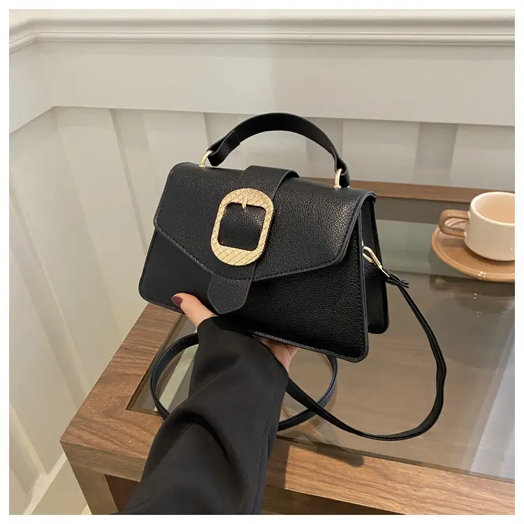 Korean Fashion Brown Leather Crossbody Bag for Women — feature 19