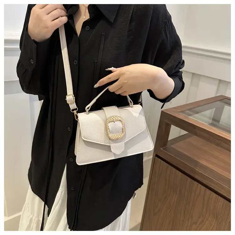 Korean Fashion Brown Leather Crossbody Bag for Women — feature 23