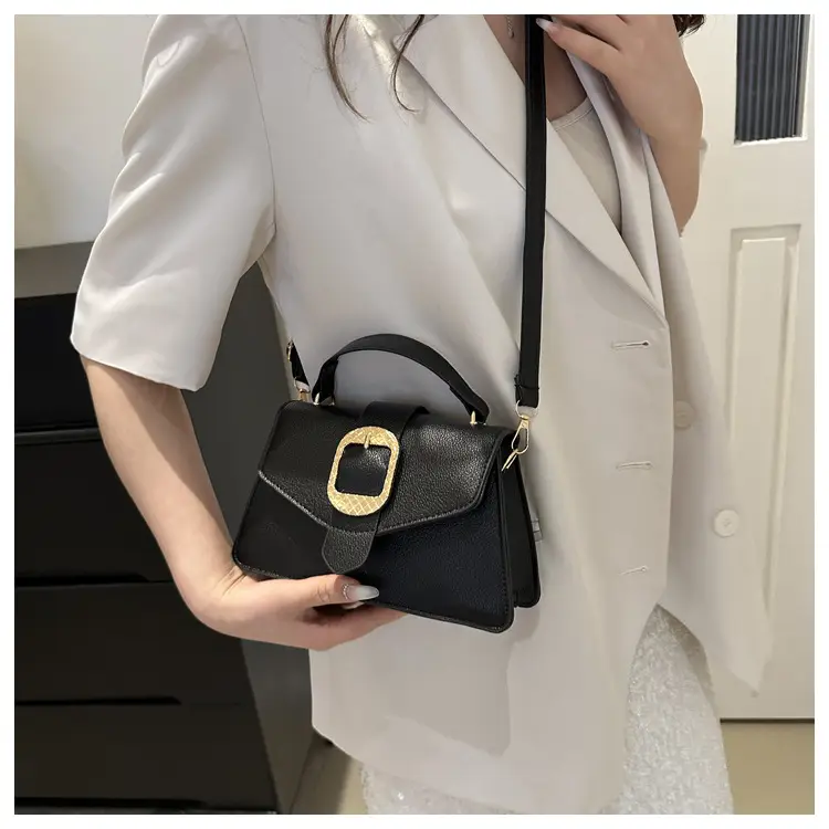 Korean Fashion Brown Leather Crossbody Bag for Women — feature 29