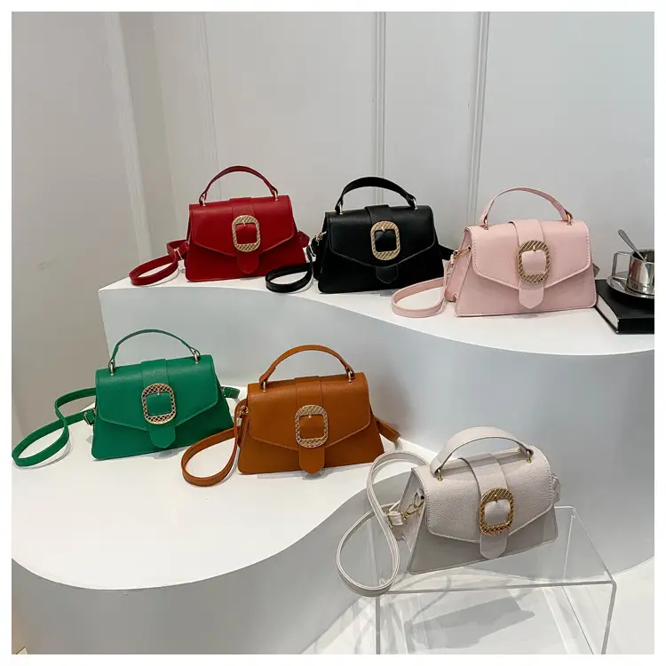Korean Fashion Brown Leather Crossbody Bag for Women — feature 33