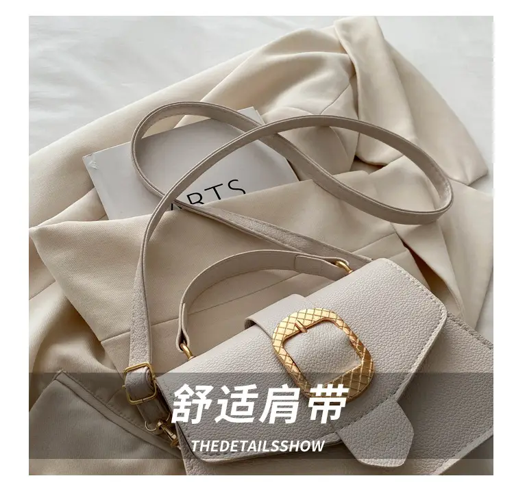 Korean Fashion Brown Leather Crossbody Bag for Women — feature 4