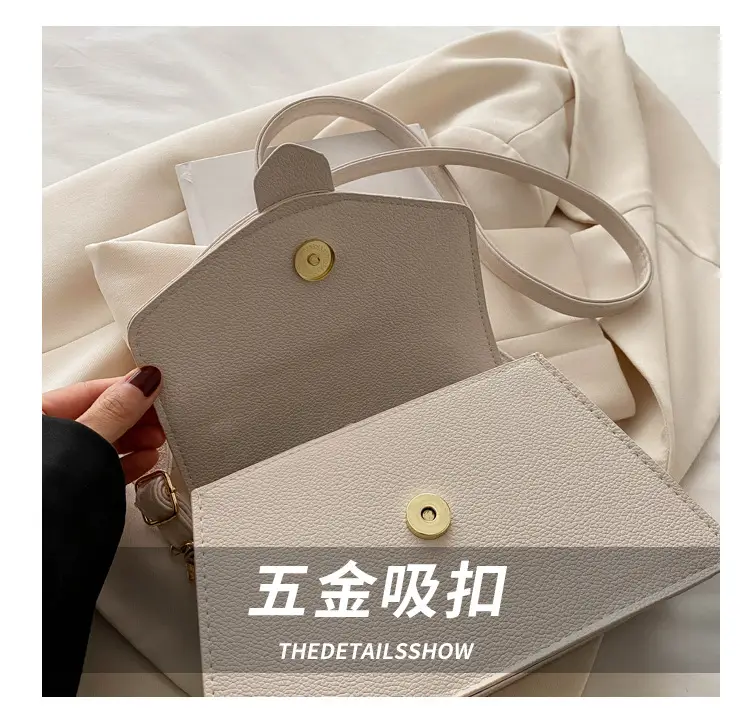 Korean Fashion Brown Leather Crossbody Bag for Women — feature 5