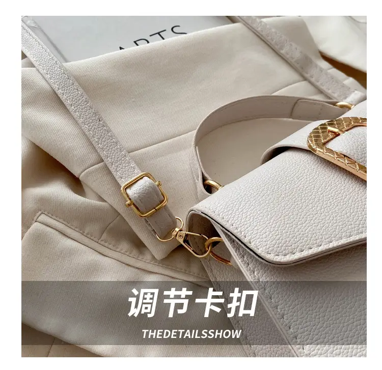 Korean Fashion Brown Leather Crossbody Bag for Women — feature 6