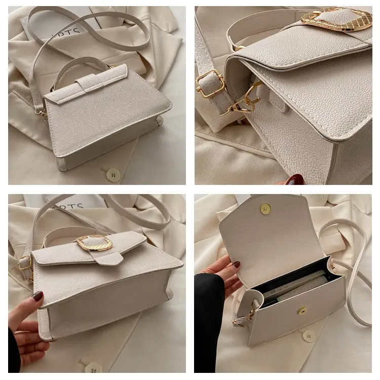 Korean Fashion Brown Leather Crossbody Bag for Women — feature 8