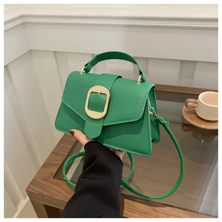 Korean Fashion Brown Leather Crossbody Bag for Women — feature 9